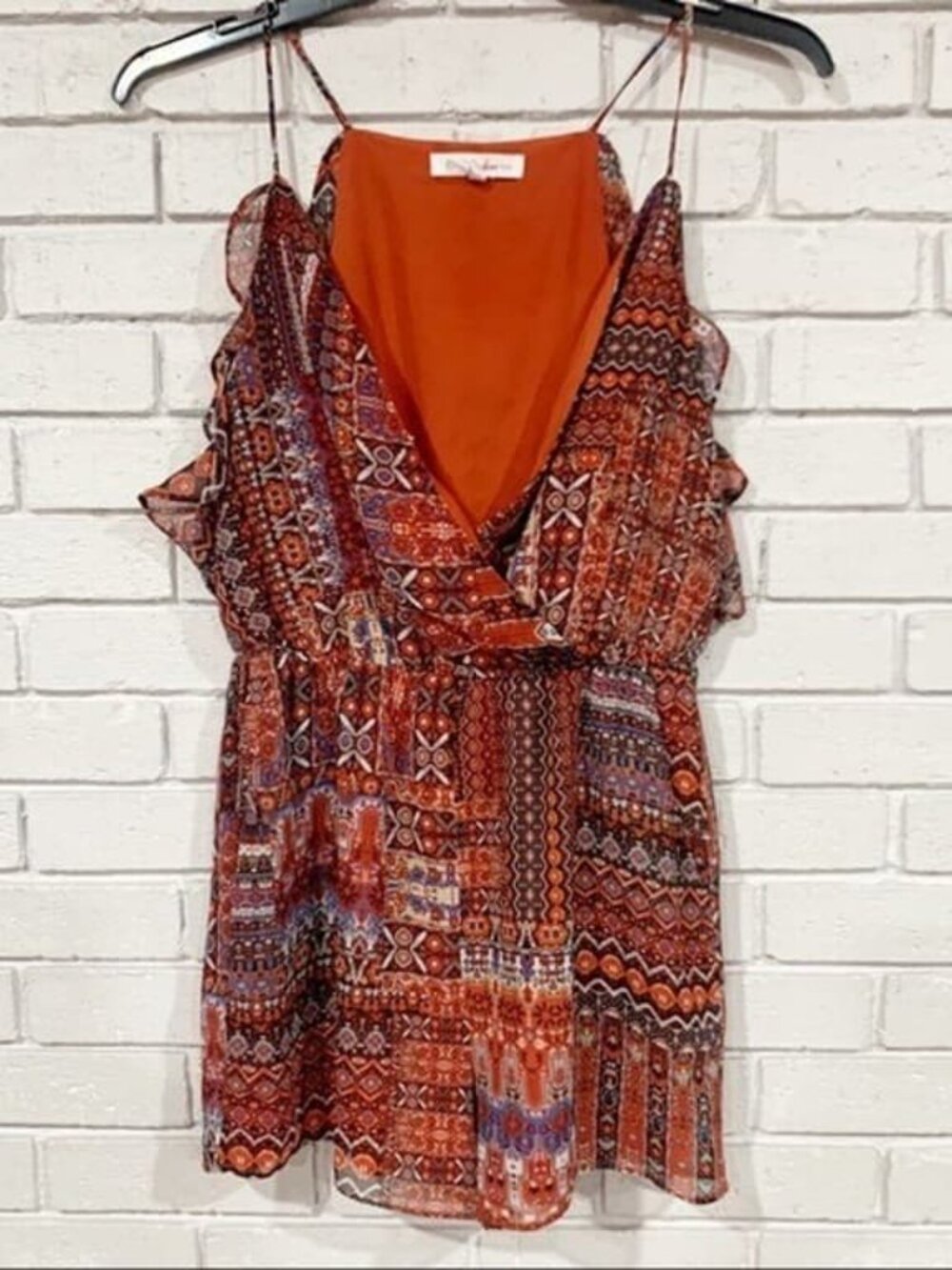 Womens Boho Tribal Print Cold